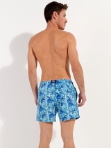 HOM Swimwear Tartane blau badehose