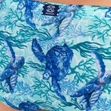 HOM Swimwear Tartane blau badeslip