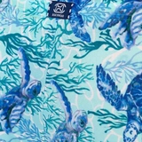 HOM Swimwear Tartane blau schwimmboxer