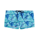 HOM Swimwear Tartane blau schwimmboxer