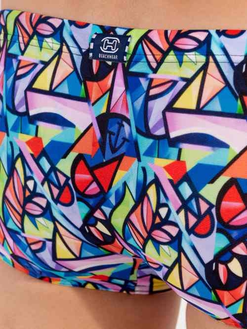 HOM Bademode Idylle mehrfarbig schwimmboxer