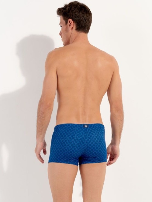 HOM Bademode Hendaye blau schwimmboxer