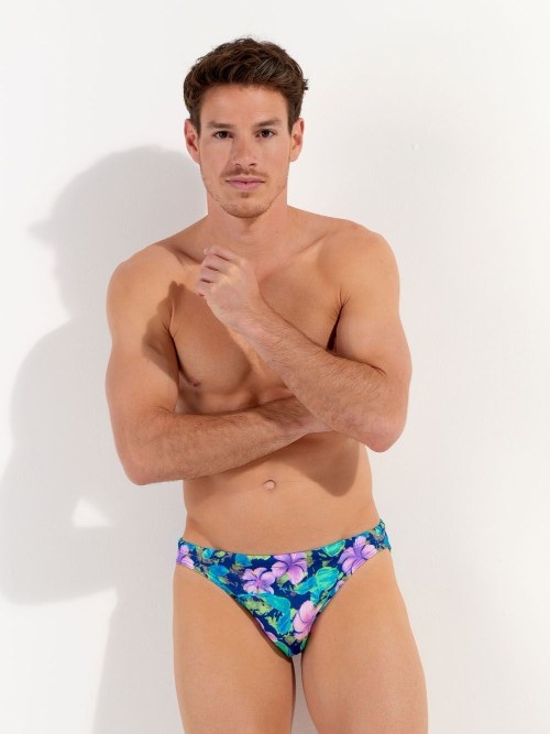 HOM Bademode Balata navy-blau badeslip