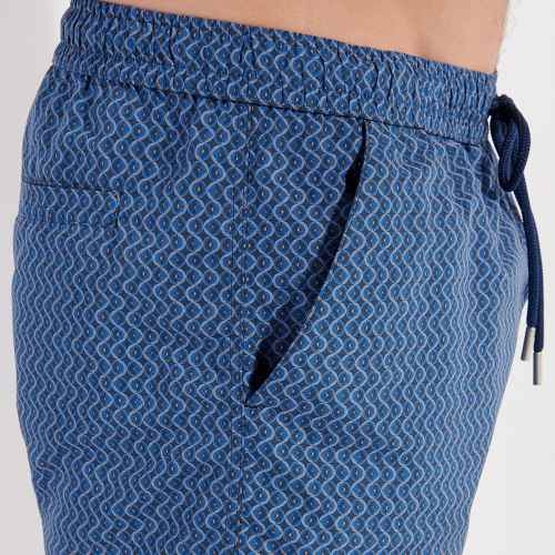HOM Bademode Morny navy-blau badehose