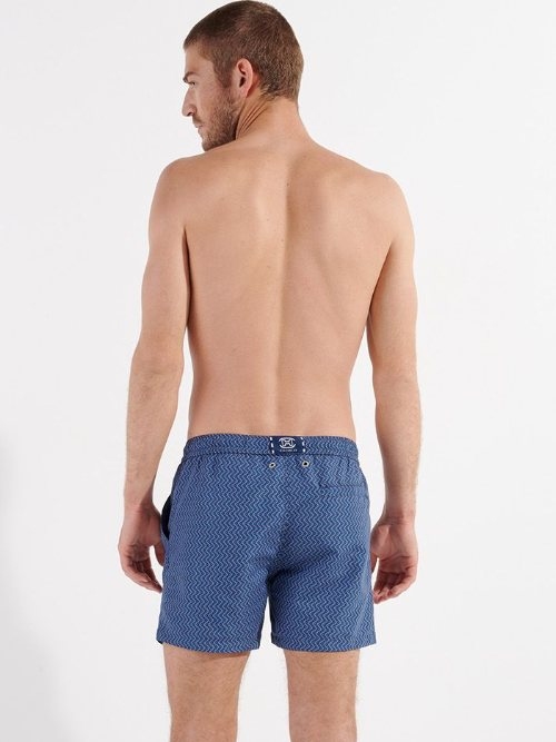 HOM Bademode Morny navy-blau badehose
