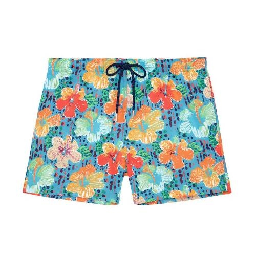 HOM Swimwear Dino türkis badehose