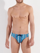 HOM Swimwear Harrisson türkis badeslip