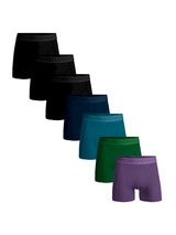 Muchachomalo Solid  schwarz baumwoll-boxershort