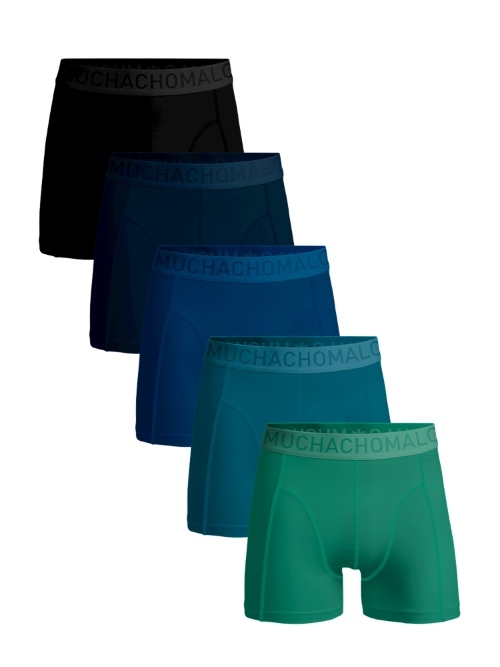 Muchachomalo Solid  schwarz baumwoll-boxershort