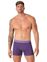 Muchachomalo Solid  blau baumwoll-boxershort