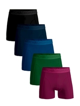 Muchachomalo Solid  schwarz baumwoll-boxershort