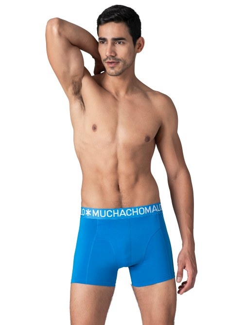 Muchachomalo Solid  schwarz baumwoll-boxershort