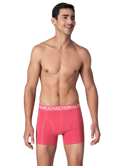 Muchachomalo Solid  schwarz baumwoll-boxershort