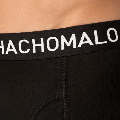 Muchachomalo Solid  schwarz baumwoll-boxershort