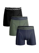 Muchachomalo Solid  navy-blau baumwoll-boxershort