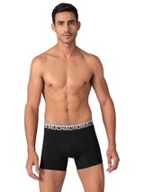 Muchachomalo Solid  schwarz baumwoll-boxershort