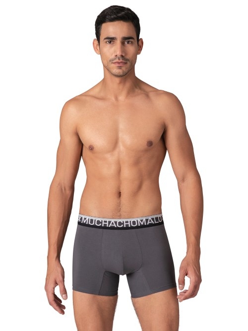 Muchachomalo Solid  schwarz baumwoll-boxershort