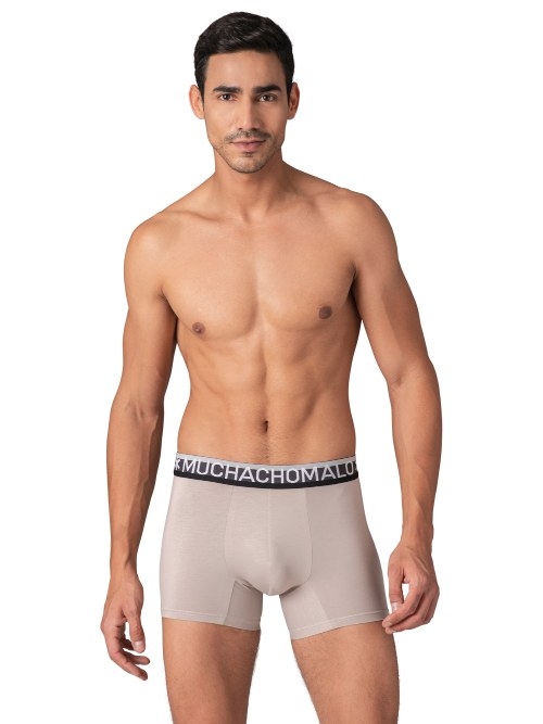 Muchachomalo Solid  schwarz baumwoll-boxershort