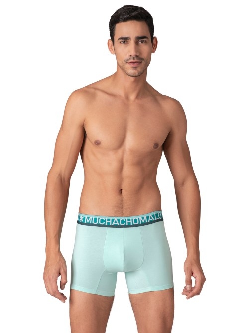 Muchachomalo Solid  grün baumwoll-boxershort