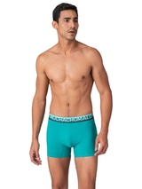 Muchachomalo Solid  grün baumwoll-boxershort