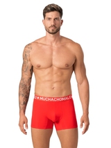 Muchachomalo Solid  navy-blau baumwoll-boxershort
