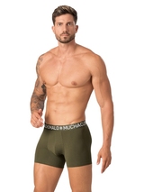 Muchachomalo Solid  navy-blau baumwoll-boxershort
