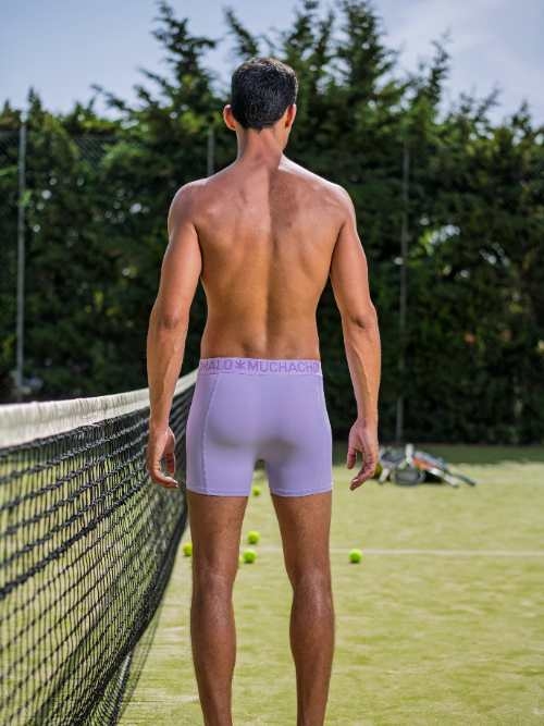 Muchachomalo Solid  schwarz sport boxershort