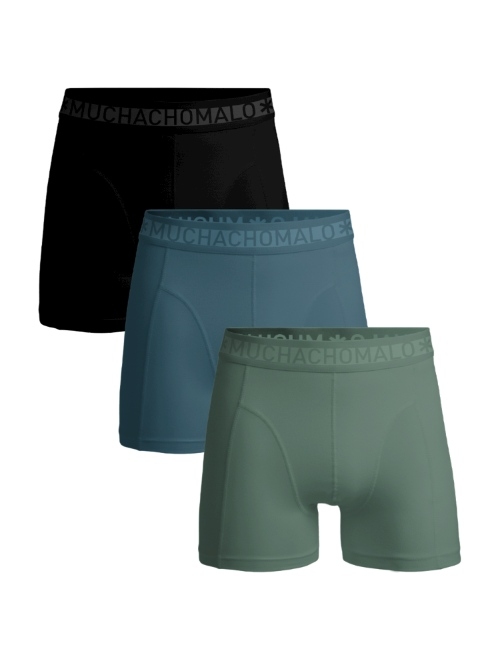 Muchachomalo Solid  grün baumwoll-boxershort