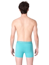 Muchachomalo Solid  blau baumwoll-boxershort