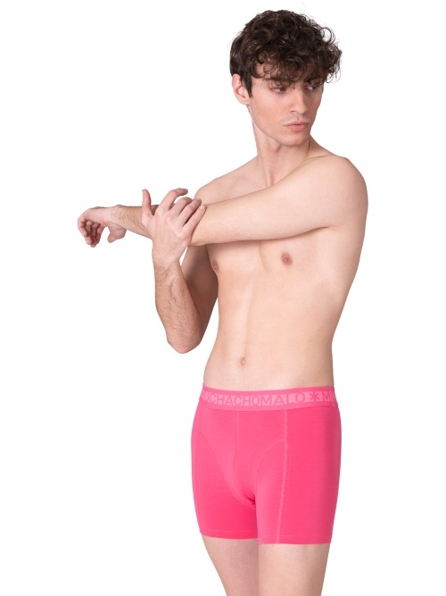 Muchachomalo Solid  blau baumwoll-boxershort