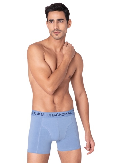 Muchachomalo Solid  beige baumwoll-boxershort