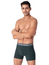 Muchachomalo Solid  grün baumwoll-boxershort