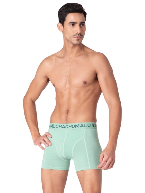 Muchachomalo Solid  schwarz baumwoll-boxershort