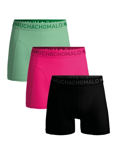 Muchachomalo Solid  schwarz baumwoll-boxershort