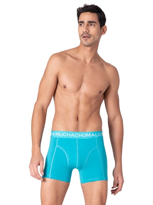 Muchachomalo Solid  schwarz baumwoll-boxershort