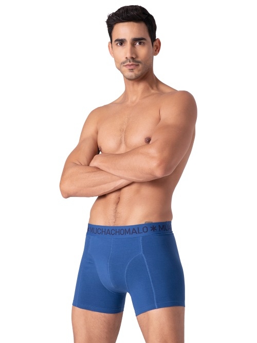 Muchachomalo Solid  schwarz baumwoll-boxershort