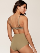 LingaDore Täglich Basic grün hoher slip