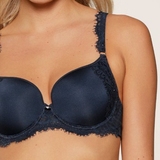 LingaDore Sparkling Blue navy-blau vorgeformter bh