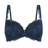 LingaDore Sparkling Blue navy-blau vorgeformter bh