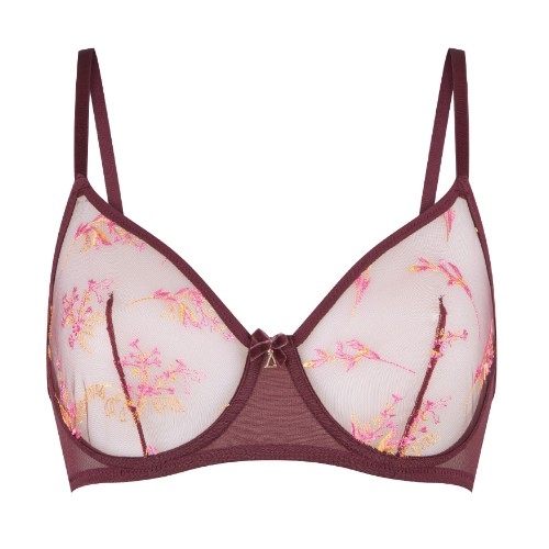 LingaDore Beautiful Bordeaux port nicht geformter bh