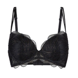 LingaDore Golden Glamour schwarz push up bh