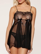 LingaDore Golden Glamour schwarz slipdress