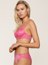 LingaDore Pink Sensation pink push up bh
