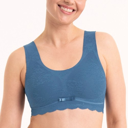 Anita Essentials  blau nicht geformter bh