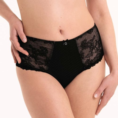 Rosa Faia Eloise schwarz slip