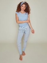 Charlie Choe Fresh Summer Nights blau/print pyjama