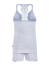 Charlie Choe Fresh Summer Nights blau/print shortama