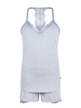 Charlie Choe Fresh Summer Nights blau/print shortama