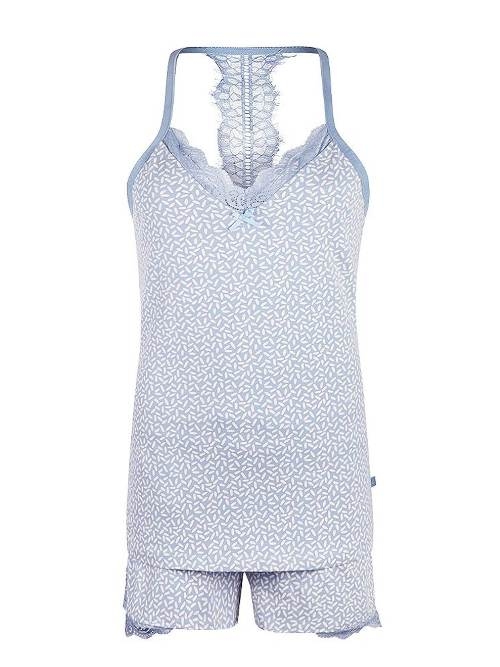 Charlie Choe Fresh Summer Nights blau/print shortama