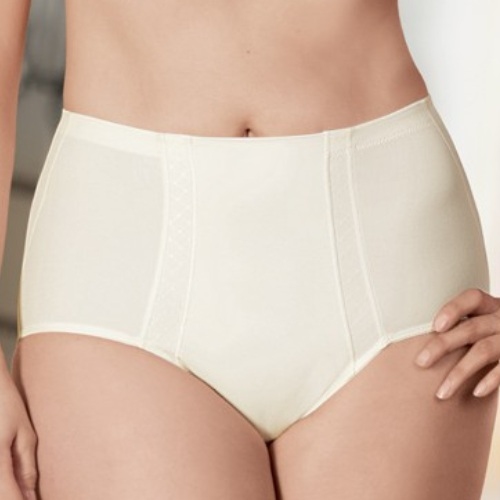 Anita Valentina cremefarbig hoher slip